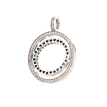 S925 Sterling Silver Diamond Revolving Pendants Diy Bracelet Necklace Accessories Fit Original pandora Charms Bracelets Jewelry
S925 Sterling Silver Diamond Revolving Pendants Diy Bracelet Necklace Accessories Fit Original pandora Charms Bracelets Jewelry