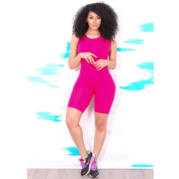 2020 Summer Women Playsuits Solid Simple Style New Fashion Sleeveless O-Neck Rompers Short Pants Casual Sexy Outdoor Club Skinny
2020 Summer Women Playsuits Solid Simple Style New Fashion Sleeveless O-Neck Rompers Short Pants Casual Sexy Outdoor Club Skinny