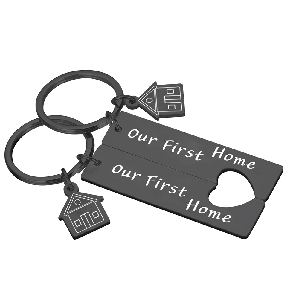Personalized Keychains Our First Home Custom Key Chains for Men Women Black Key Ring Gift for Boyfriend and Girlfriend Gifts
Personalized Keychains Our First Home Custom Key Chains for Men Women Black Key Ring Gift for Boyfriend and Girlfriend Gifts