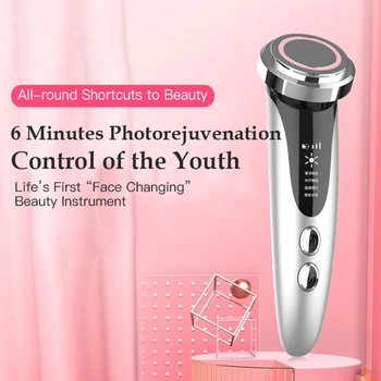 Pink Facial Massager Photorejuvenation Beauty Instrument Skin Rejuvenation Anti Acne Deep Cleaning Tool Facial Massager
Pink Facial Massager Photorejuvenation Beauty Instrument Skin Rejuvenation Anti Acne Deep Cleaning Tool Facial Massager
