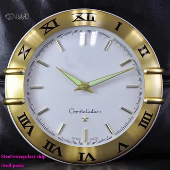Luxury Design Wall Clock Metal Watch Shape Wall Watch Clock with Sweep Mechanism Movement
Luxury Design Wall Clock Metal Watch Shape Wall Watch Clock with Sweep Mechanism Movement