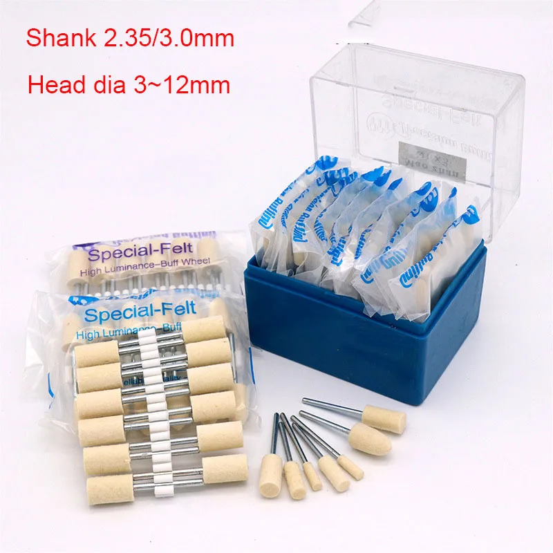 10PCS Wool Grinding Head Shank 2.35/3mm Pad Wool Felt Polishing Buffing Wheel Electric Grinder Cylinder Jade Mirror Polishing 
10PCS Wool Grinding Head Shank 2.35/3mm Pad Wool Felt Polishing Buffing Wheel Electric Grinder Cylinder Jade Mirror Polishing