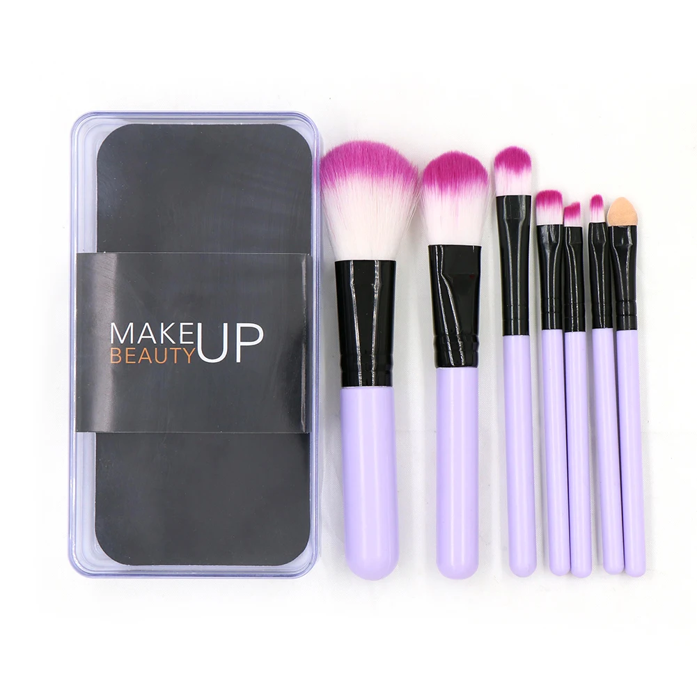 ELECOOL 7 Pcs/Set Makeup Brush Set Translucent Boxed Foundation Eyeshadow Highlighter Blushes Powder Lipstick Brush Tool
ELECOOL 7 Pcs/Set Makeup Brush Set Translucent Boxed Foundation Eyeshadow Highlighter Blushes Powder Lipstick Brush Tool