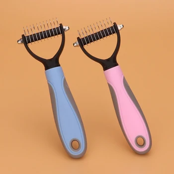 1Pcs For Dogs Cat Fur Trimming Dematting Multipurpose Deshedding Brush Pet Grooming Tool Blue Pink Metal/Plastic/Silicone Cover
1Pcs For Dogs Cat Fur Trimming Dematting Multipurpose Deshedding Brush Pet Grooming Tool Blue Pink Metal/Plastic/Silicone Cover