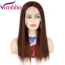 Vunshina Highlight Blonde Straight Synthetic Lace Wig Colored 1B 30 Auburn Natural Fake Hair Long Cosplay Wigs For Black Women
Vunshina Highlight Blonde Straight Synthetic Lace Wig Colored 1B 30 Auburn Natural Fake Hair Long Cosplay Wigs For Black Women
