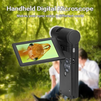 Portable Handheld Digital Microscope Professional 4'' LCD Display 1080P Full HDTV Output Electron Microscope with Polarizer
Portable Handheld Digital Microscope Professional 4'' LCD Display 1080P Full HDTV Output Electron Microscope with Polarizer