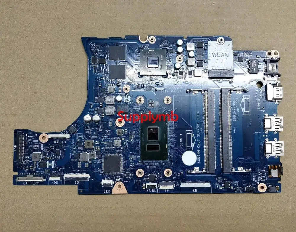 CN-0Y8N7H 0Y8N7H Y8N7H i5-7200U 216-0889018 GPU BAL20 LA-D801P for Dell Inspiron 5567 5767 NoteBook PC Laptop Motherboard Tested
CN-0Y8N7H 0Y8N7H Y8N7H i5-7200U 216-0889018 GPU BAL20 LA-D801P for Dell Inspiron 5567 5767 NoteBook PC Laptop Motherboard Tested