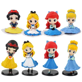 4pcs/set Q Posket Cute Princess Action Figure Snow White Cinderella Mermaid PVC Model Toy Q Version Mini Doll 2Styles
4pcs/set Q Posket Cute Princess Action Figure Snow White Cinderella Mermaid PVC Model Toy Q Version Mini Doll 2Styles