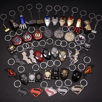 500Pcs/Lot Metal Keychain Marve l Avengers Endgame Thor Weapon Iron Man Key chain For Keys Men Car Women Bag Accessories
500Pcs/Lot Metal Keychain Marve l Avengers Endgame Thor Weapon Iron Man Key chain For Keys Men Car Women Bag Accessories