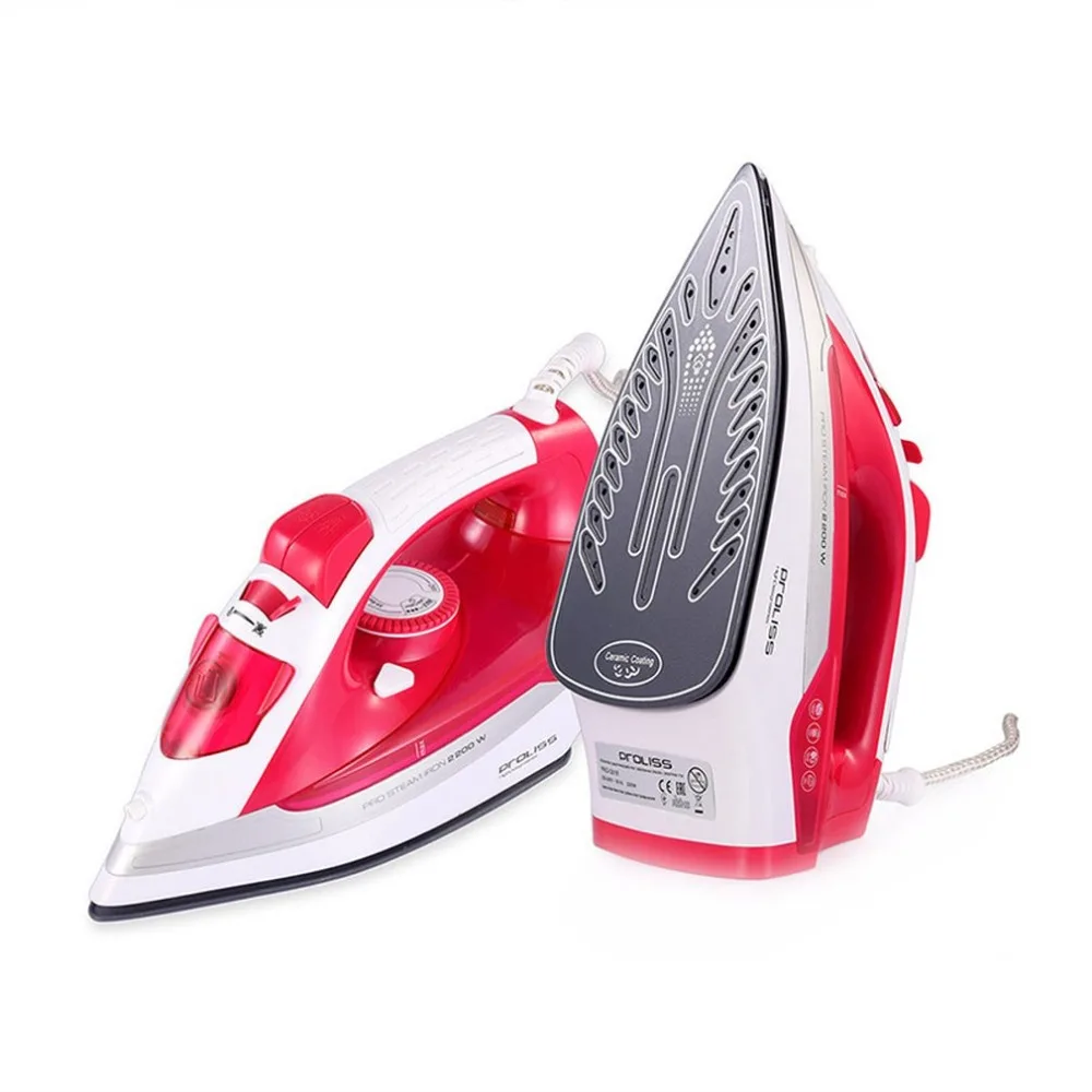 Electric Steam Iron Ceramic Baseplate Steamer Mini Portable Handheld Clothes Iron For Travel Household Appliance
Electric Steam Iron Ceramic Baseplate Steamer Mini Portable Handheld Clothes Iron For Travel Household Appliance