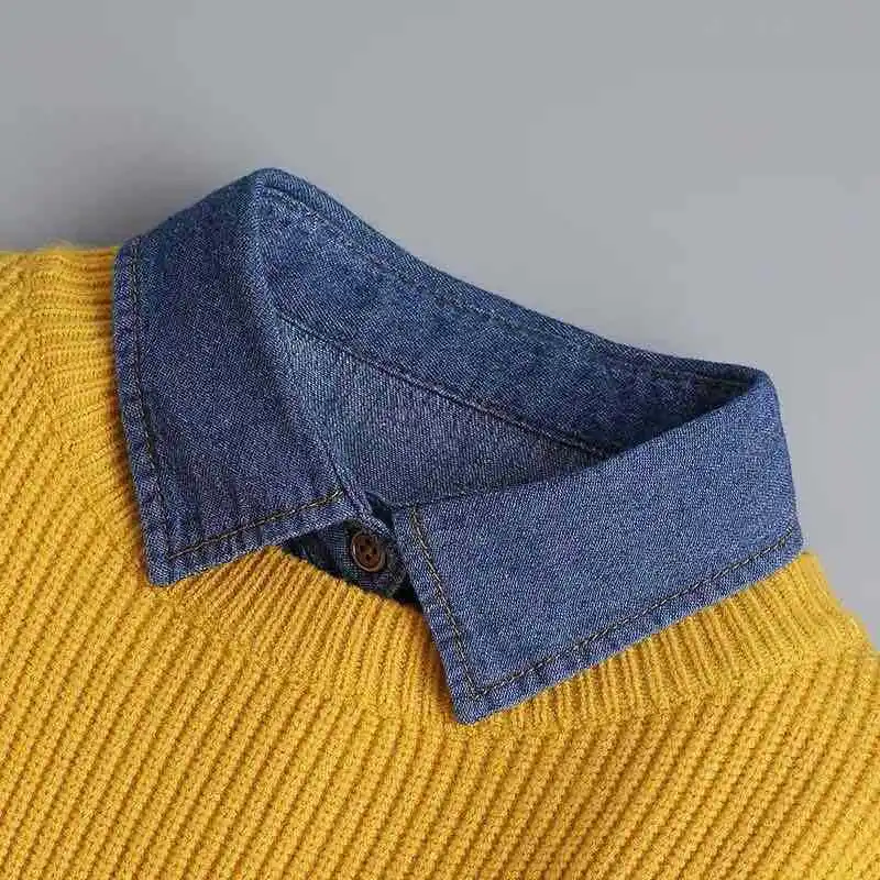 2021 Denim Lapel Fake Collar for Women Blouse Sweater Detachable Shirt Collar Mens False Collar Half Shirt Top Nep Kraagie
2021 Denim Lapel Fake Collar for Women Blouse Sweater Detachable Shirt Collar Mens False Collar Half Shirt Top Nep Kraagie