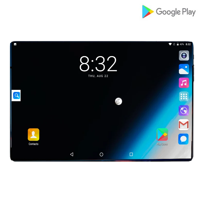 2019 Hot 4G LTE Smart Tablets 10inch HD 2.5D IPS Screen Octa Core 6GB RAM 128GB ROM Dual Cameras Android 9.0 WIFI Mobile Pad
2019 Hot 4G LTE Smart Tablets 10inch HD 2.5D IPS Screen Octa Core 6GB RAM 128GB ROM Dual Cameras Android 9.0 WIFI Mobile Pad