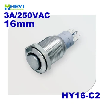 Stainless high flush head HY16-C2 1NO 1NC / 2NO 2NC resetable / self-locking waterproof push button with pin
Stainless high flush head HY16-C2 1NO 1NC / 2NO 2NC resetable / self-locking waterproof push button with pin