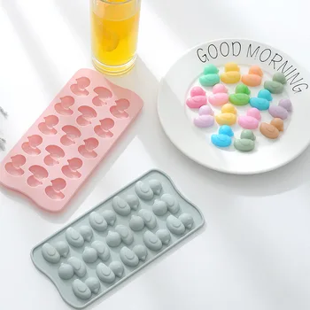 15 grid small duck chocolate silicone mold ice grid QQ sugar chocolate cake non-stick mold baking cake decoration tools
15 grid small duck chocolate silicone mold ice grid QQ sugar chocolate cake non-stick mold baking cake decoration tools