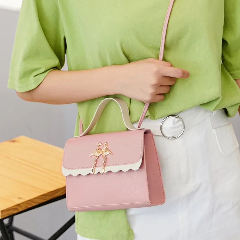 Bag Women's 2019 Autumn & Winter New Products Women's Print Trim Swan Square Sling Bag Hand Purse
Bag Women's 2019 Autumn & Winter New Products Women's Print Trim Swan Square Sling Bag Hand Purse