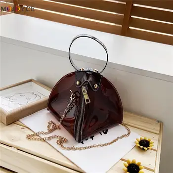 Transparent PVC Shoulder Messenger Handbags Chain Elegant Crossbody Shoulder Bag Women Chain Triangle Crossbody Bags
Transparent PVC Shoulder Messenger Handbags Chain Elegant Crossbody Shoulder Bag Women Chain Triangle Crossbody Bags