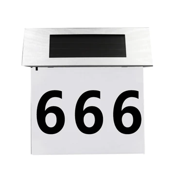 Promotion! 4 LED Solar Powered Light House Door Number Light Wall Plaque Door Plate Modern Lamps Stainless Steel Number Light 
Promotion! 4 LED Solar Powered Light House Door Number Light Wall Plaque Door Plate Modern Lamps Stainless Steel Number Light