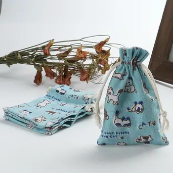 DoreenBeads Fashion Fabric Drawstring Bags Rectangle Blue Cat (Usable Space: Approx 11.5x10.5cm) 14.5cm x 10.5cm, 10 PCs
DoreenBeads Fashion Fabric Drawstring Bags Rectangle Blue Cat (Usable Space: Approx 11.5x10.5cm) 14.5cm x 10.5cm, 10 PCs
