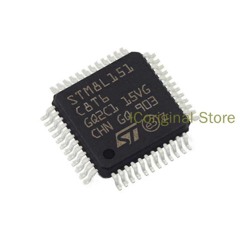 Оригинальный чип STM STM8L151C8T6 пластырь LQFP-48 STM8L151 8-битный микроконтроллер MCU 8L151C8T6 lqfp48