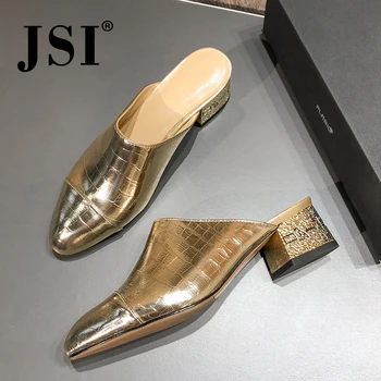 JSI Golden Color Women Sandals Alligator Pattern High Quality Round Toe Square Heels Handmade Shoes Outside Fashion Sandal JO465
JSI Golden Color Women Sandals Alligator Pattern High Quality Round Toe Square Heels Handmade Shoes Outside Fashion Sandal JO465