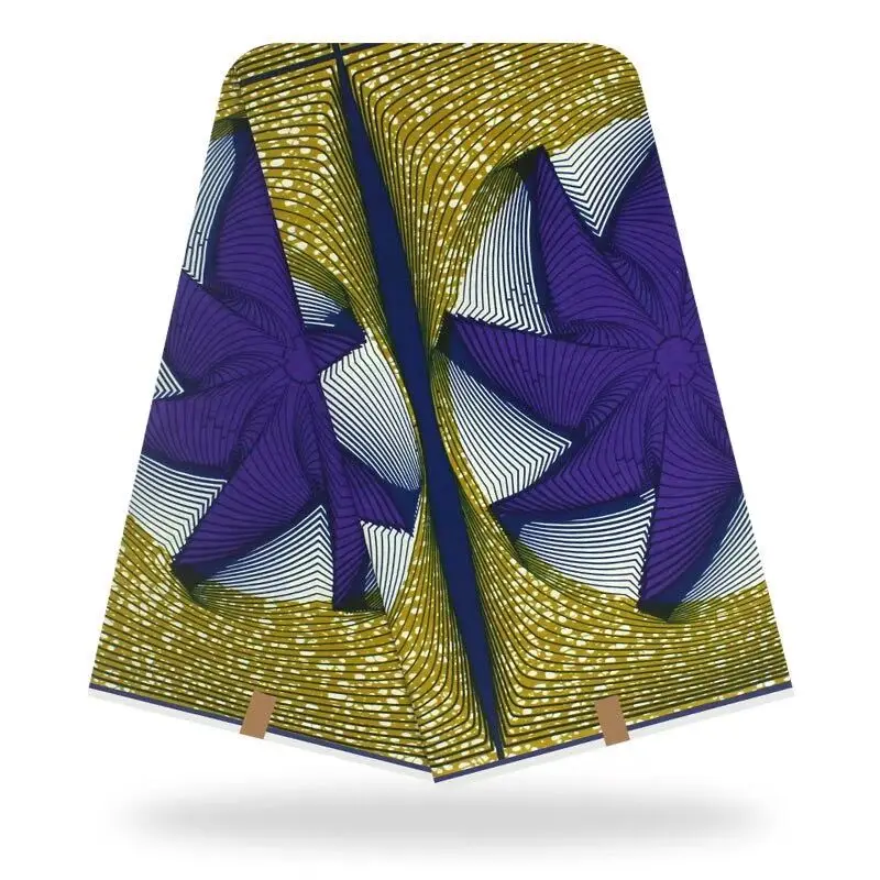 High Quality Ankara Wax Print Fabric Real Cotton Wax Fabrics Veritable Soft Nigerian Wax Print Fabric 6Yards/Pcs For Women Dress
High Quality Ankara Wax Print Fabric Real Cotton Wax Fabrics Veritable Soft Nigerian Wax Print Fabric 6Yards/Pcs For Women Dress