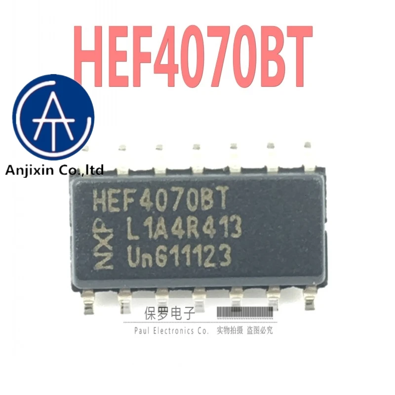 

10pcs 100% orginal new Quad 2-input logic chip HEF4070BT HEF4070 SOP-14 real stock