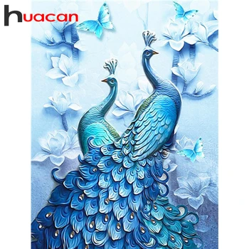 Huacan 5D DIY Diamond Painting Full Drill Square Peacock Art Kit Diamond Embroidery Mosaic Animal Decorations Home
Huacan 5D DIY Diamond Painting Full Drill Square Peacock Art Kit Diamond Embroidery Mosaic Animal Decorations Home