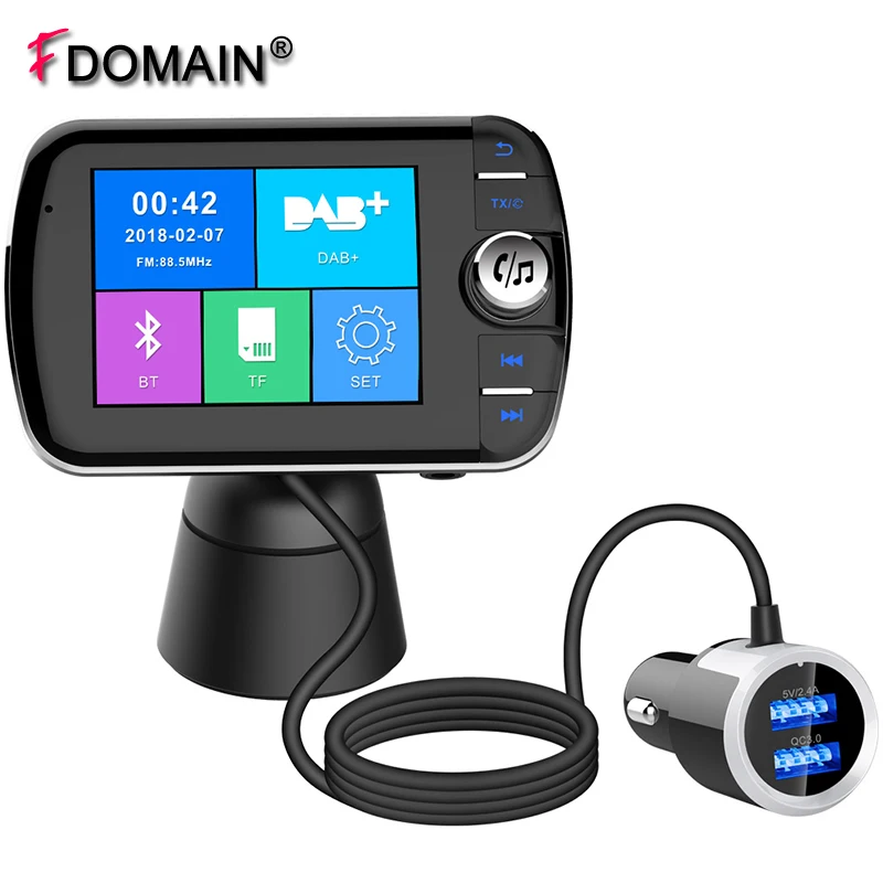FDOMAIN multi-language car Bluetooth DAB digital auto radio MP3 player handsfree Universal
FDOMAIN multi-language car Bluetooth DAB digital auto radio MP3 player handsfree Universal