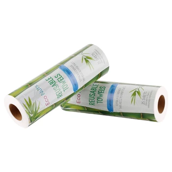 25Pcs Reusable Lazy Rag Bamboo Towels Kitchen Dish Cloth Paper Towel Roll Organic Washable Dish Cloth Washing Towel
25Pcs Reusable Lazy Rag Bamboo Towels Kitchen Dish Cloth Paper Towel Roll Organic Washable Dish Cloth Washing Towel