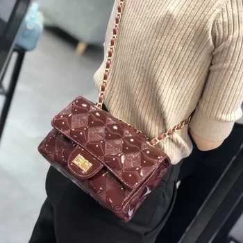 New Mini Bag Women's Bag 2020 New Graceful Bright Surface Fashion Messenger Bag Chain Small Bag
New Mini Bag Women's Bag 2020 New Graceful Bright Surface Fashion Messenger Bag Chain Small Bag