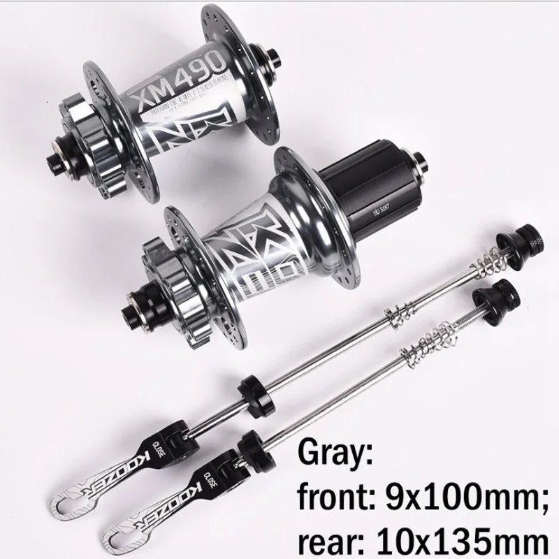 KOOZER Disc Brake Front Rear Hub Freewheel Thru Axle Bearing Bicycle Parts XM490
KOOZER Disc Brake Front Rear Hub Freewheel Thru Axle Bearing Bicycle Parts XM490