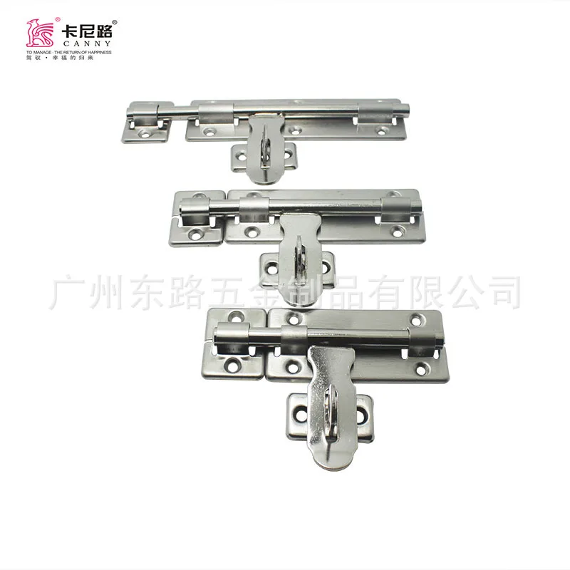 Stainless Steel Horizontal Bolt Anti-Theft Bolt Padlock Surface Mounted Bolt Iron Gate Wooden Doors Thick
Stainless Steel Horizontal Bolt Anti-Theft Bolt Padlock Surface Mounted Bolt Iron Gate Wooden Doors Thick
