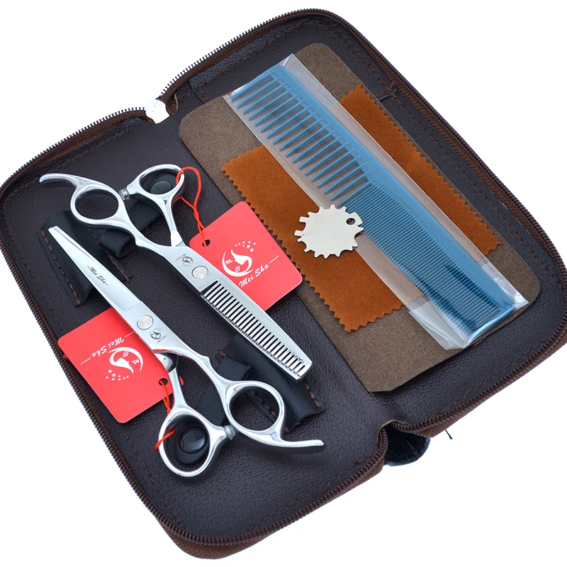 

Meisha 6.0" Sharp Blade Barber Hair Scissors Stainless Steel Hairdressing Scissors Hair Cutting Shears Thinning Tijeras A0144A