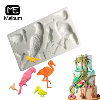 Meibum Flamingo Parrot Silicone Fondant Cake Mold Baby Birthday Gum Paste Sugar Craft Decorating Mould Chocolate Pastry Pan
Meibum Flamingo Parrot Silicone Fondant Cake Mold Baby Birthday Gum Paste Sugar Craft Decorating Mould Chocolate Pastry Pan