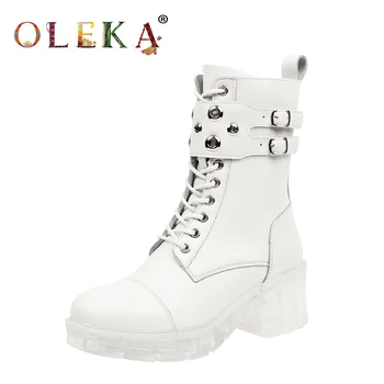 OLEKA Mid-calf Winter Women Boots Square Heel Metal Decoration Round Toe Winter Boots Leisure Style Western New AS509
OLEKA Mid-calf Winter Women Boots Square Heel Metal Decoration Round Toe Winter Boots Leisure Style Western New AS509