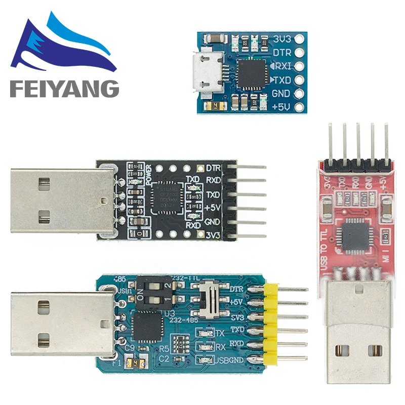 1 шт. CP2102 модуль USB к TTL Серийный UART STC кабель для загрузки PL2303 Super Brush line upgrade|usb to ttl|usb