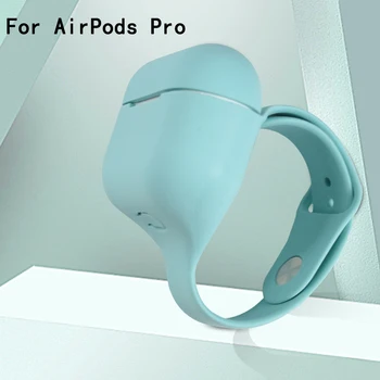 Wristband Watch Shaped Protective Shell Compatible with Apple Airpods Pro and 3nd Wireless Charging Case Portable Silicone Cover
Wristband Watch Shaped Protective Shell Compatible with Apple Airpods Pro and 3nd Wireless Charging Case Portable Silicone Cover