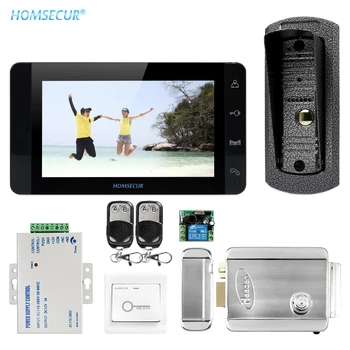 HOMSECUR 7" Video Door Call Intercom System with Touch Button Monitor 700TVLine Camera Fail Secure NO Lock Remote Unlock
HOMSECUR 7" Video Door Call Intercom System with Touch Button Monitor 700TVLine Camera Fail Secure NO Lock Remote Unlock