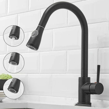 1 Piece Home Kitchen Sink Faucet 360 Degree Rotation 2x Flexible Connection Hose Hot Cold Pull Sprayer Tap Shower Head
1 Piece Home Kitchen Sink Faucet 360 Degree Rotation 2x Flexible Connection Hose Hot Cold Pull Sprayer Tap Shower Head