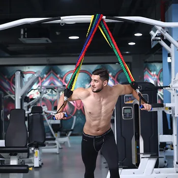11 Pcs/set Pull Rope Fitness Exercise Resistance Bands Fabric Exerciser Workout Yoga Rope with Handle
11 Pcs/set Pull Rope Fitness Exercise Resistance Bands Fabric Exerciser Workout Yoga Rope with Handle