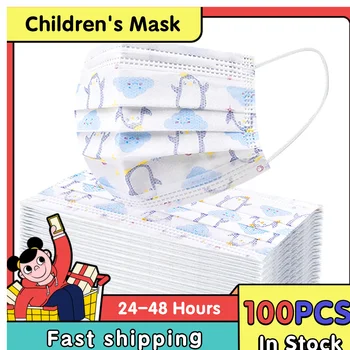 Fast Shipping 100pcs Children's mask Face Mask Cover Child Mouth Filter Masks 3Ply Ear Loop Facemask For Kids With Cartoon Kid
Fast Shipping 100pcs Children's mask Face Mask Cover Child Mouth Filter Masks 3Ply Ear Loop Facemask For Kids With Cartoon Kid