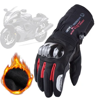 ROCK BIKER 100% Waterproof Motorcycle Gloves Winter Keep Warm Touch Screen Racing Motocross Gloves Carbon Fiber Men Women luvas
ROCK BIKER 100% Waterproof Motorcycle Gloves Winter Keep Warm Touch Screen Racing Motocross Gloves Carbon Fiber Men Women luvas