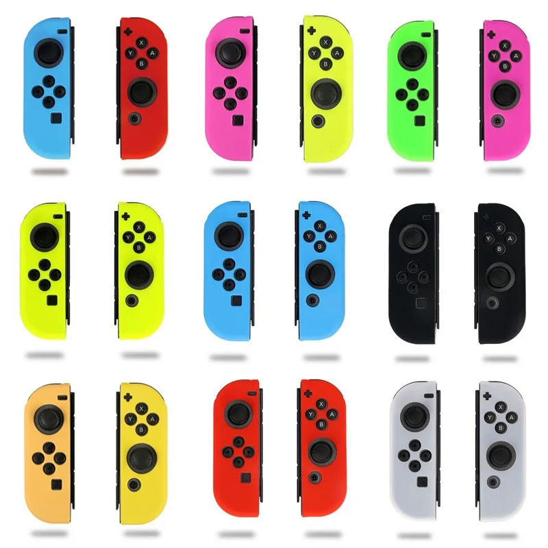 Silicone Protective Case For Nintend Switch Joy Con Controller Case For NX NS Joycon Anti-slip Soft Case
Silicone Protective Case For Nintend Switch Joy Con Controller Case For NX NS Joycon Anti-slip Soft Case