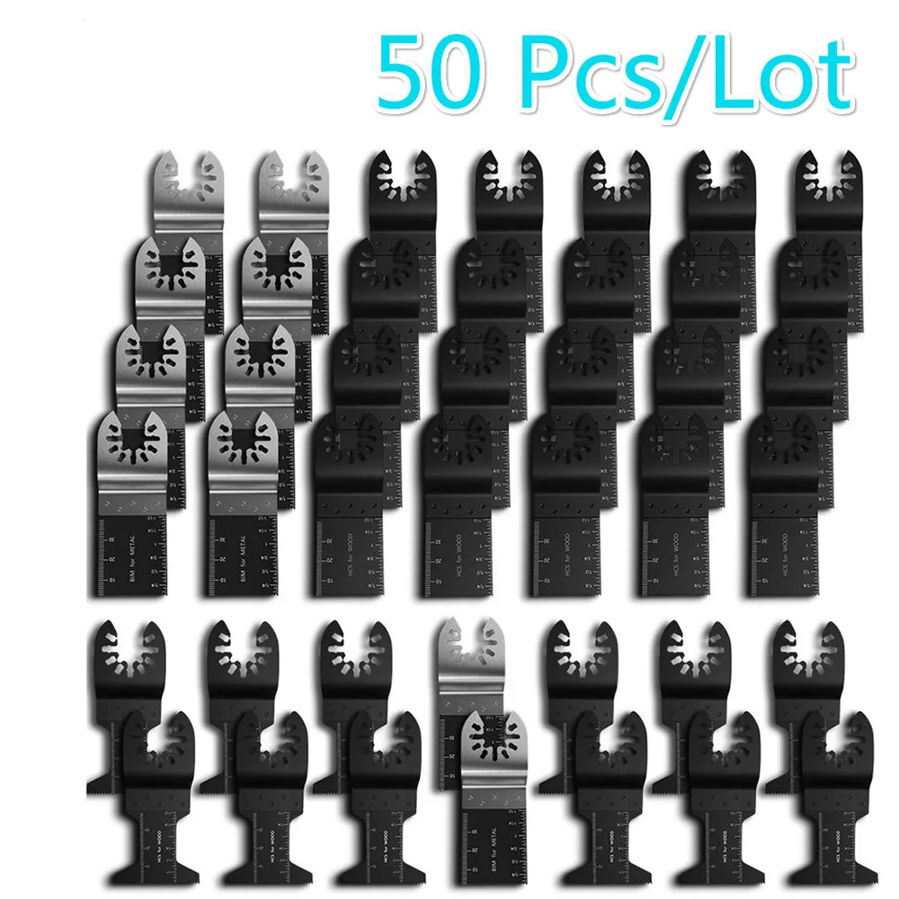 50Pcs 34/45mm Oscillating Saw Blades Set Cutting Disc DIY Kit Renovator Oscillating Multi Tool For Fein Multimaster Dewalt
50Pcs 34/45mm Oscillating Saw Blades Set Cutting Disc DIY Kit Renovator Oscillating Multi Tool For Fein Multimaster Dewalt