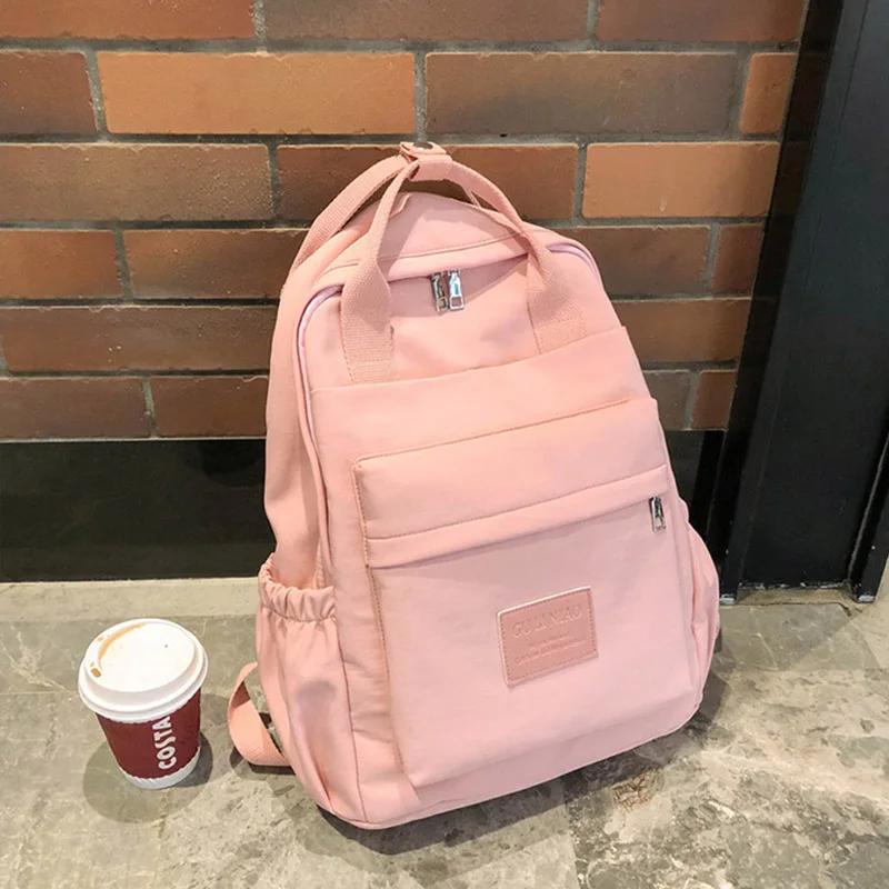 Korea Woman Casual Portable Notebook Backbag Internal Spacing Distribution Design Exquisite Genuine Female Student Bookbag
Korea Woman Casual Portable Notebook Backbag Internal Spacing Distribution Design Exquisite Genuine Female Student Bookbag