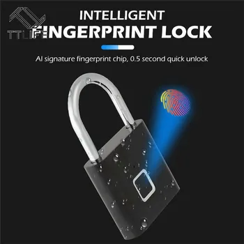 Intelligent Keyless Fingerprint Lock Waterproof Fingerprint Unlock Anti-theft Security Lock Outdoor Luggage Lock Accessories
Intelligent Keyless Fingerprint Lock Waterproof Fingerprint Unlock Anti-theft Security Lock Outdoor Luggage Lock Accessories