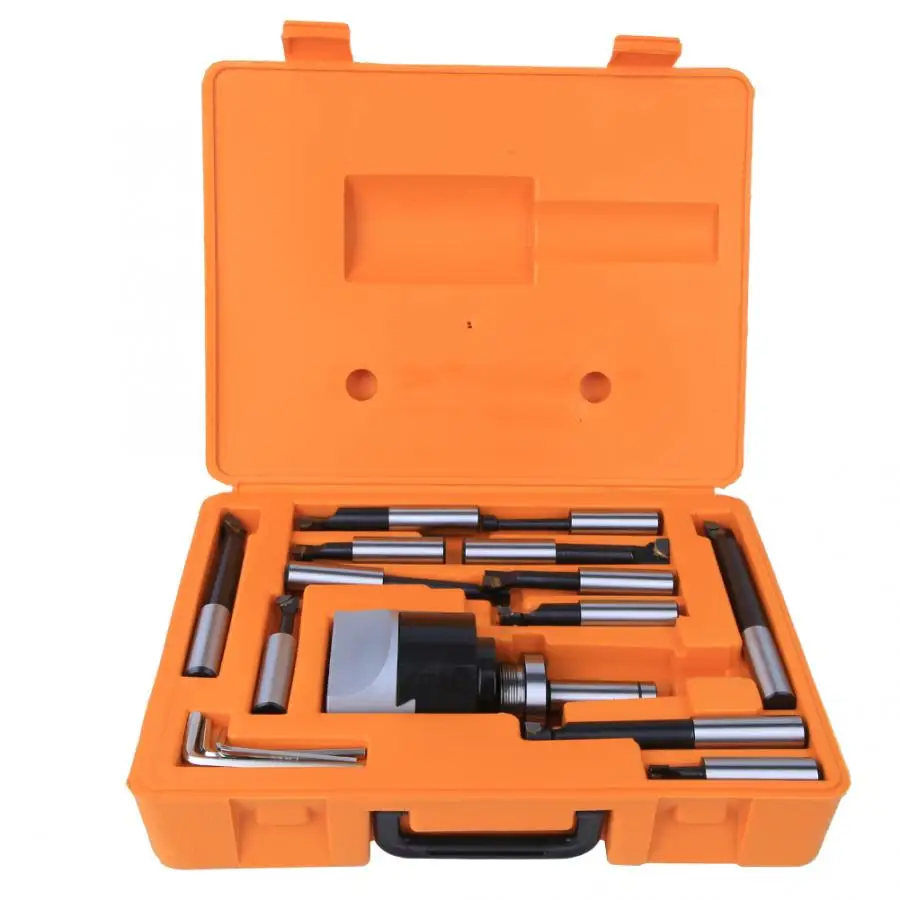 Boring Tool C20-F1-18-12PCS 75mm Head Set 40CR CNC Milling Tools Kits for Horizontal Machine | Инструменты