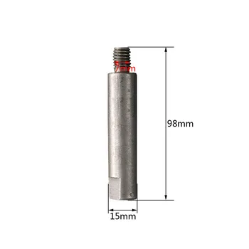 M10 Round Shank Threaded Connecting Rod Drill Adapter Bits Connecting Rod For Rotary Abrasive Tool 98*7*15mm
M10 Round Shank Threaded Connecting Rod Drill Adapter Bits Connecting Rod For Rotary Abrasive Tool 98*7*15mm