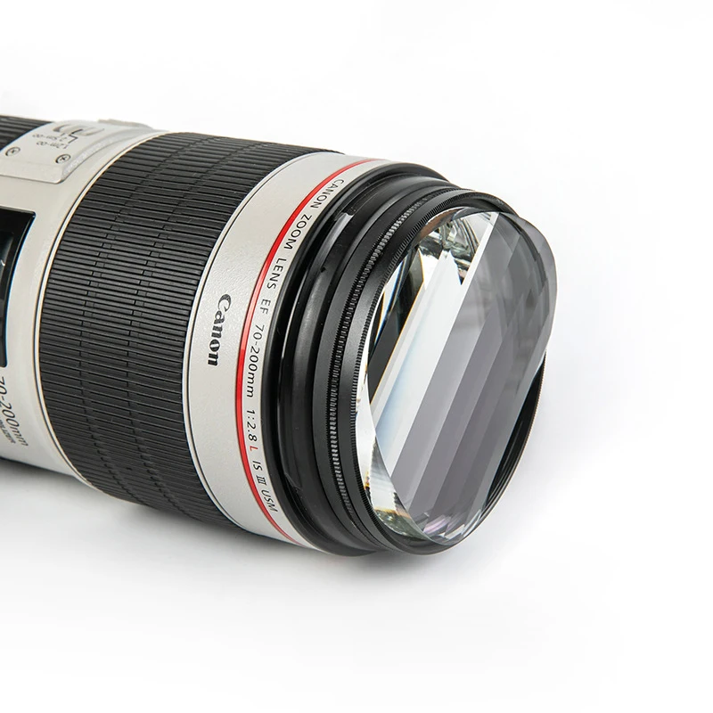 77mm Kaleidoscope Prism Linear Prism Filter Camera Glass Filter Variable Number Of Shooting Objects Special Effects Filter
77mm Kaleidoscope Prism Linear Prism Filter Camera Glass Filter Variable Number Of Shooting Objects Special Effects Filter