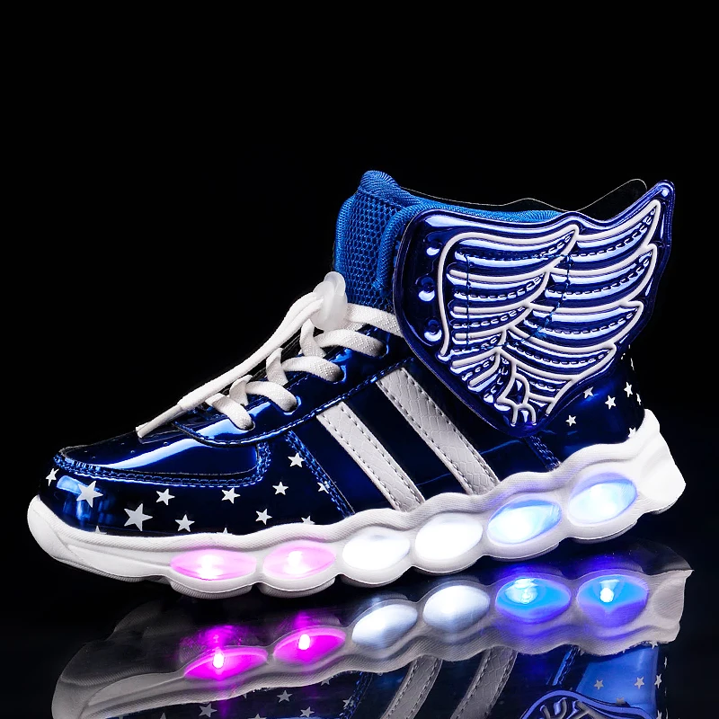 2019 wings USB led shoes kids shoes girls children boys light up luminous sneakers glowing illuminated lighted lighting
2019 wings USB led shoes kids shoes girls children boys light up luminous sneakers glowing illuminated lighted lighting